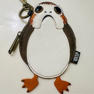 Loungefly Star Wars Porg Pouch Keychain